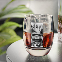 Whiskey Glass Cards