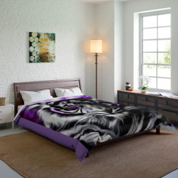 Comforter Purple Tiger 