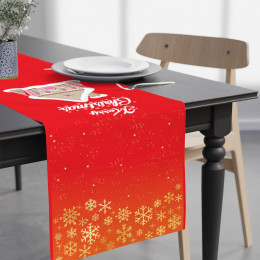 Table Runner Candy House Christmas 