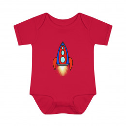 Infant Baby Rib Bodysuit Rocket