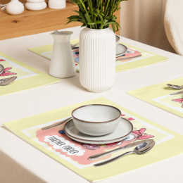 Placemat Set, Valentine's Day gift