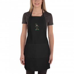 Embroidered Apron Mommy Elf